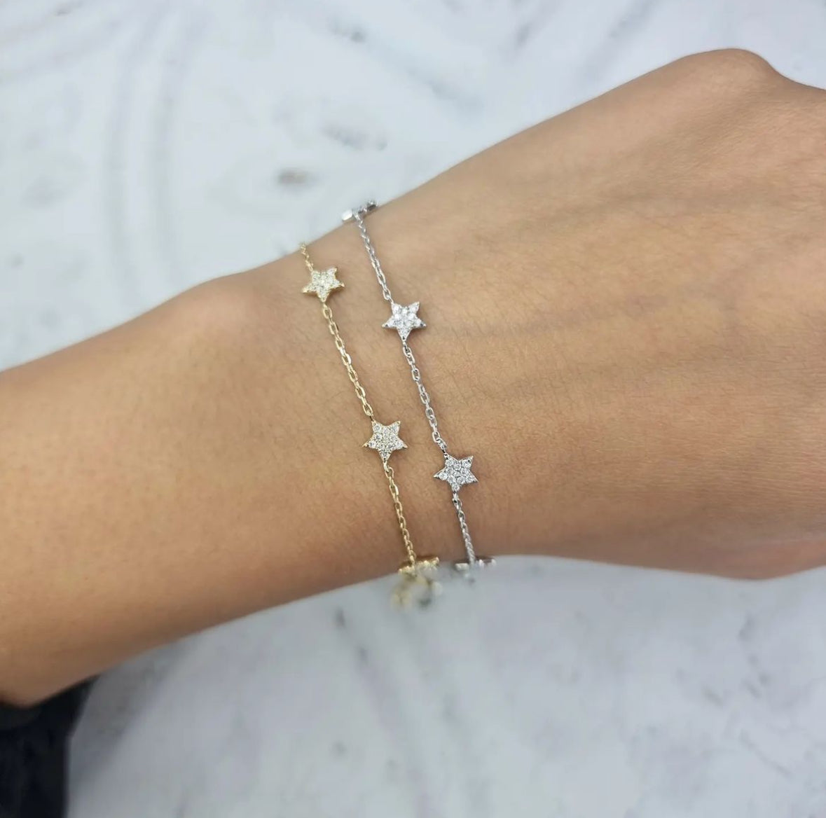 Diamond Star Bracelet