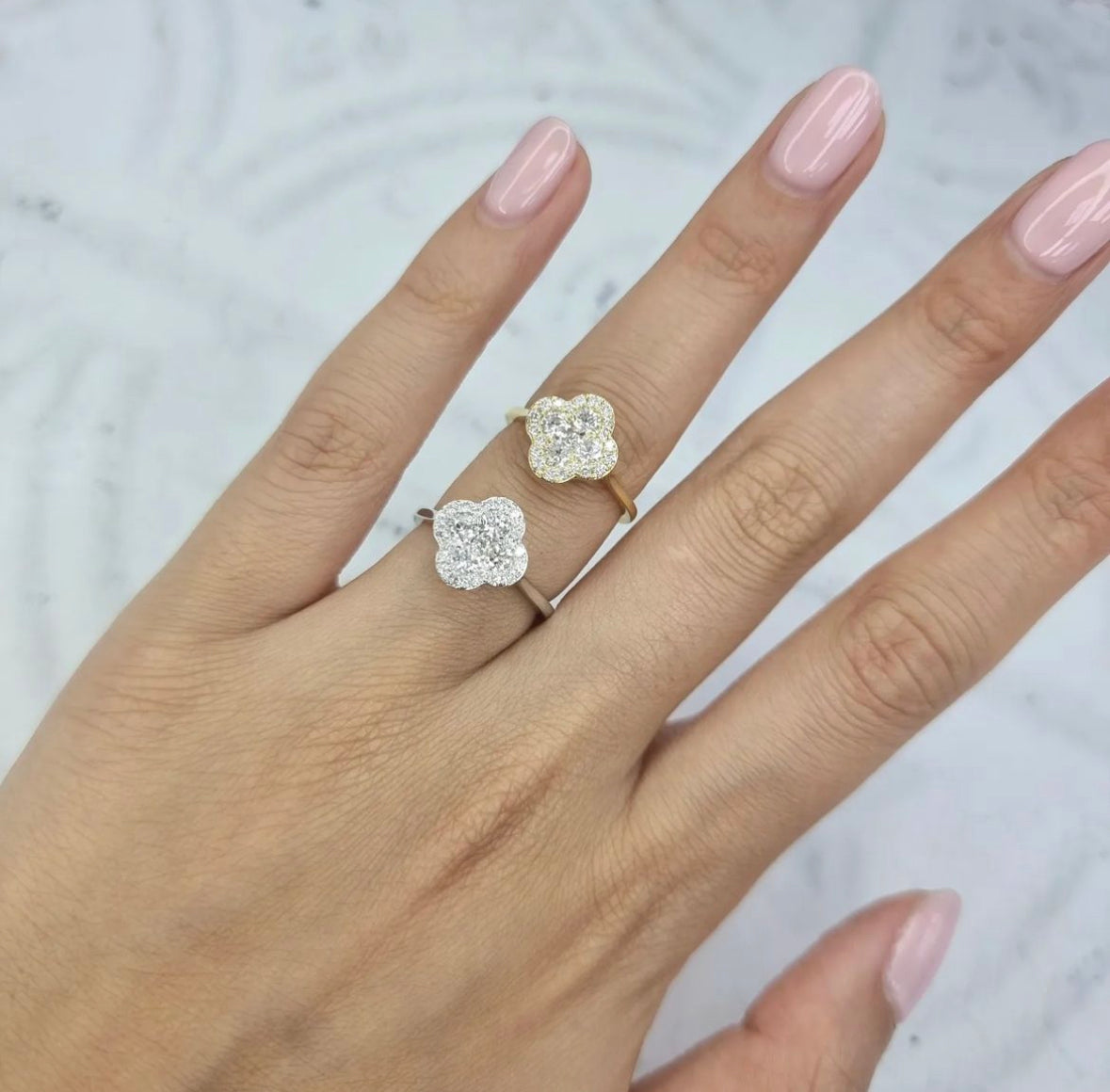 Graham Ring Diamond Clover Ring – Graham Stones Jeweller