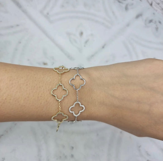 Clover Diamond Bracelet